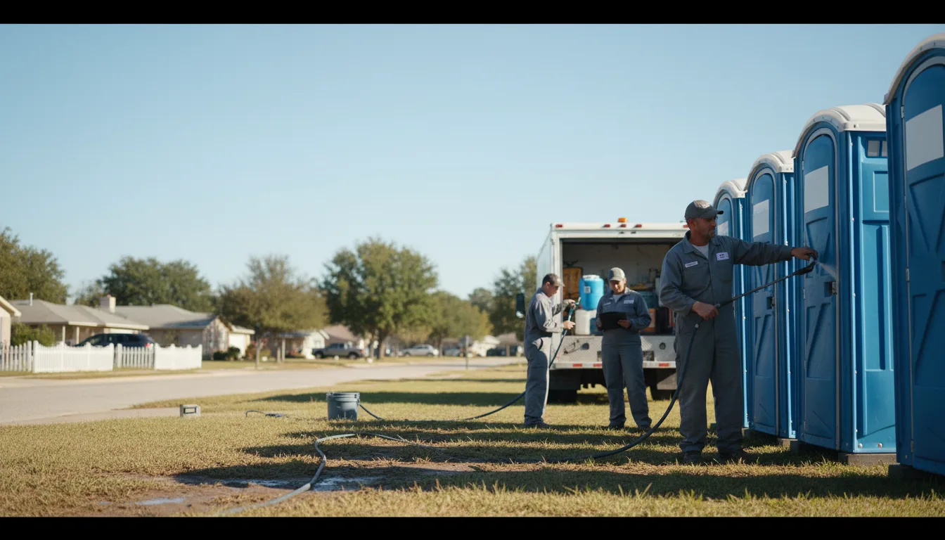 Long-Term Portable Toilet Rental in Mcconnell, IL near me